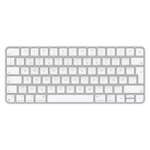 Apple Magic keyboard USB + Bluetooth Finnish Swedish Aluminium White