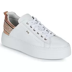 NeroGiardini GATTO womens Shoes Trainers in White,4,5,6.5,2.5