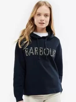Barbour Barbour Greenwell Hoodie -navy, Blue, Size 10, Women