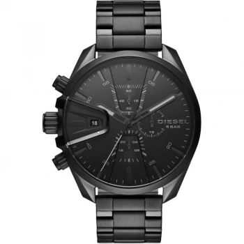 Diesel Black 'MS9 Chrono' Chronograph Fashion Watch - DZ4537