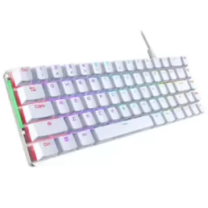 Asus ROG FALCHION ACE Compact 65% Mechanical RGB Gaming Keyboard Wired (Dual USB-C) ROG NX Red Switches Per-key RGB Lighting Touch Panel White Edition