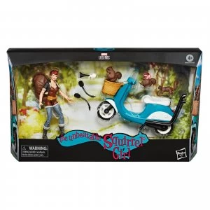 Hasbro Marvel Legends Riders Series Squirrel Girl 6" Action Figure & Vehicle Set