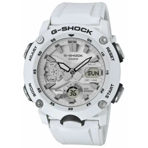 Casio G-SHOCK Analog-Digital Watch GA-2000S-7A - White