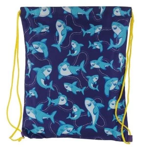 Shark Cafe Drawstring Bag