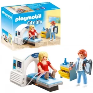 Playmobil City Life Hospital MRI Scanner with Doctor and Patient (70196)