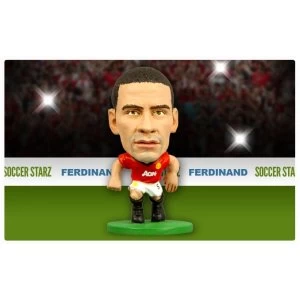 Soccerstarz Man Utd Home Kit Rio Ferdinand