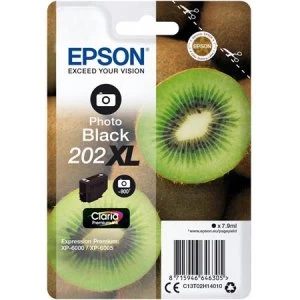 Epson 202XL Kiwi Black Ink Cartridge
