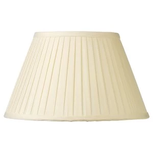 Village At Home 18" Knife Pleated Drum Lampshade - French Cream