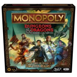 Monopoly Dungeons & Dragons: Honor Among Thieves for Puzzles and Board Games