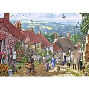 Gibsons Gold Hill Jigsaw Puzzle - 1000 pieces