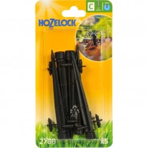 Hozelock CLASSIC MICRO End Line Mini Sprinkler Stake 5/32" / 4mm Pack of 5