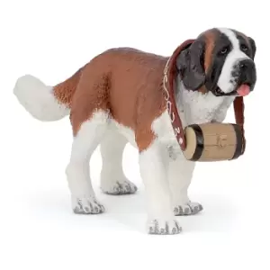 Papo Dog and Cat Companions Saint Bernard Toy Figure, 3 Years or...