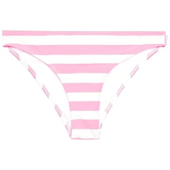 Jack Wills Canterton Classic Bikini Bottoms - Pink Stripe