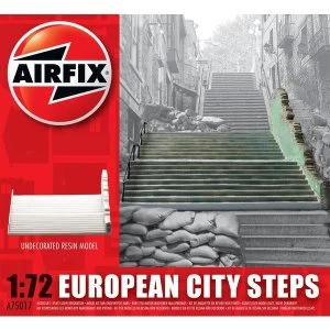 European City Steps Resin Ruined Buildings Air Fix Model Kit