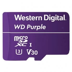 Western Digital WD Purple 128GB SC QD101 MicroSDXC Memory Card WDD128G1P0C