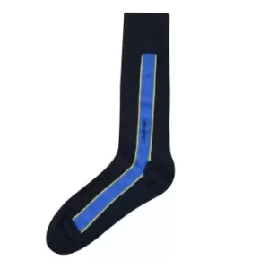 Calvin Klein Billy V Stripe Ankle Socks - Blue