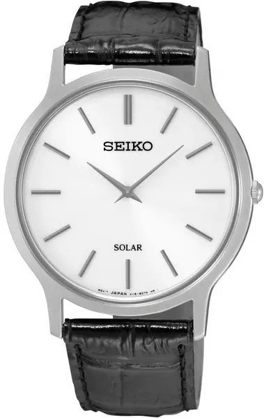 Seiko Watch Solar Mens - White SO-708