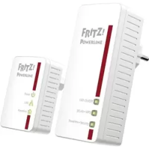 AVM FRITZ!Powerline 540E WLAN Set Powerline WiFi starter kit 500 MBit/s