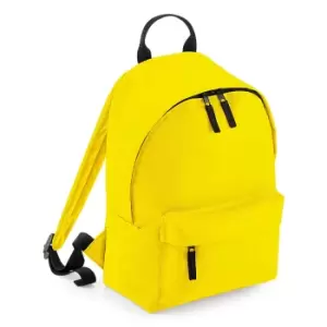 BagBase Mini Fashion Backpack (One Size) (Yellow)