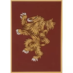 Game of Thrones Quilled Greeting Card House Lannister