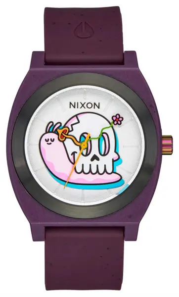 Nixon A1366-230-00 x Hannah Eddy Time Teller OPP Purple Watch