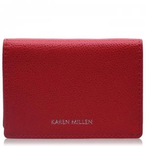 Karen Millen Courtney Card Holder - LIPSTICK 600