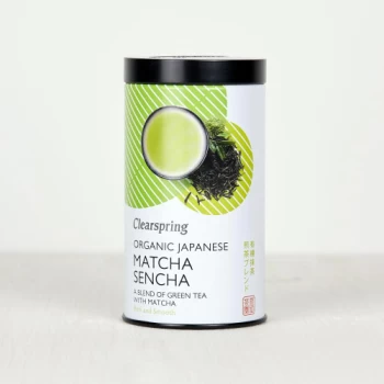 Clearspring Organic Japanese Matcha Sencha Green Tea & Matcha - 85g