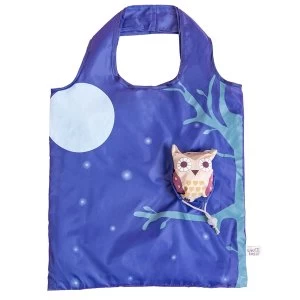 Sass & Belle Owl Foldable Shopping Bag