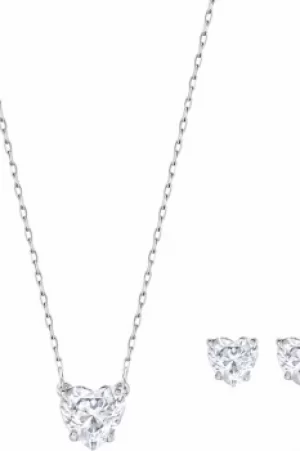 Ladies Swarovski Jewellery Attract Heart Gift Set 5218461