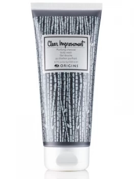 Origins Clear Improvement Purifying Charcoal Body Wash Clear