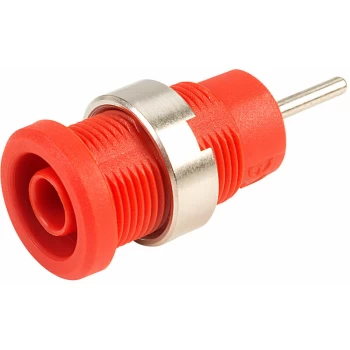 PJP - 3267-I-R Red 4mm Safety Socket 3267i Series