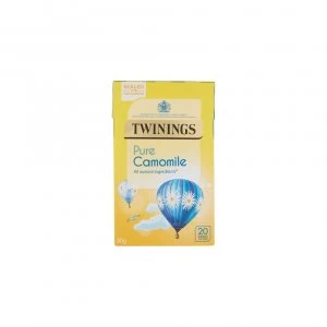 Twinings Camomile Tea - Pure 20 Bags x 4