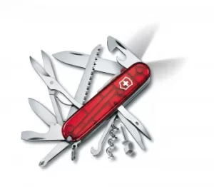 Huntsman Lite pocket knife (red, 91 mm)