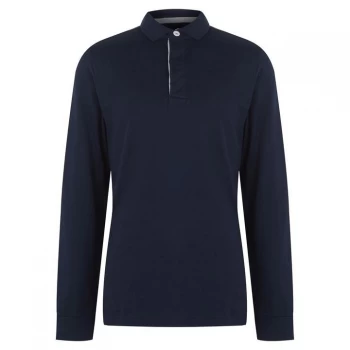 Criminal Field Rugby Polo Shirt - Navy