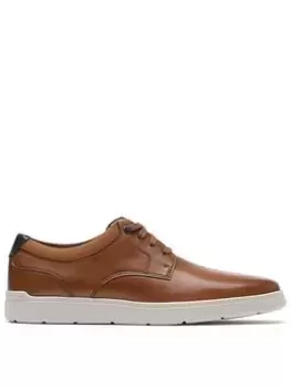 Rockport Tm Court Plain Toe Casual Shoe, Brown, Size 12, Men