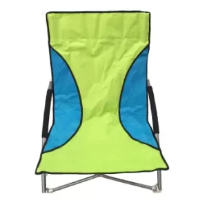 Green Folding Low Seat Beach Chair Camping Chair