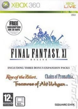 Final Fantasy XI Online Xbox 360 Game