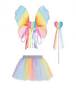 Accessorize Girls Over The Rainbow Dress Up Set - Multi