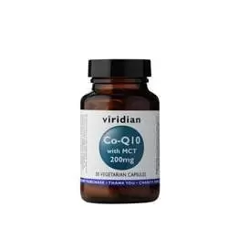 Viridian Co-enzyme Q10 200mg with MCT 30 Capsules
