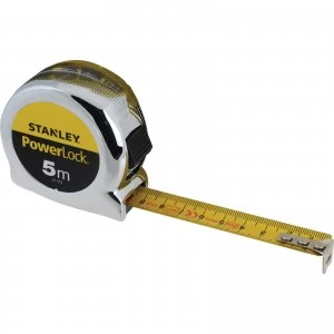 Stanley Classic Powerlock Tape Measure Metric 5m 19mm