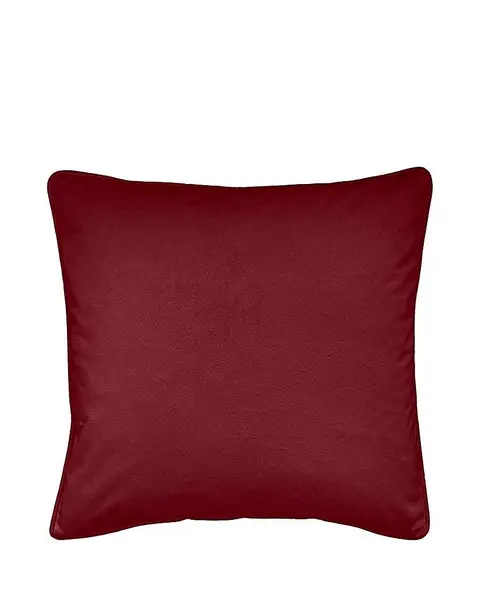 JD Williams Oxford Velvet Cushion Cover RED 55X55CM YK67507
