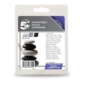 5 Star Office Brother LC1100 Black Ink Cartridge