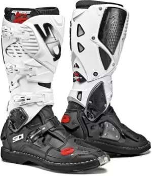 Sidi Crossfire 3 Motocross Boots Black White