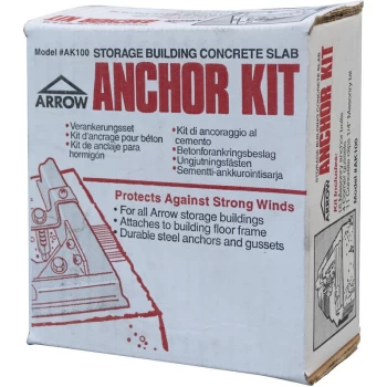 Rowlinsons - Metal Shed Anchor Kit