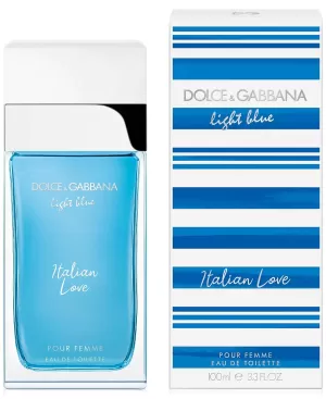 Dolce & Gabbana Light Blue Italian Love Pour Femme Eau de Toilette For Her 100ml