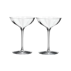 Waterford Elegance Optic Belle Coupe Set Of 2