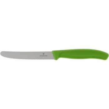 Swiss Classic Tomato and Table Knife (green, 11 cm)