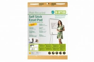 Bi-Office Earth-It Plain Recycling Self Stick Pad