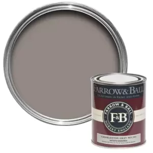 Farrow & Ball Estate Charleston Gray Eggshell Paint, 750Ml
