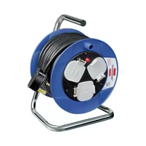 Brennenstuhl Compact Cable Reel Extension Reel - Small Cable Reel 15 Metre